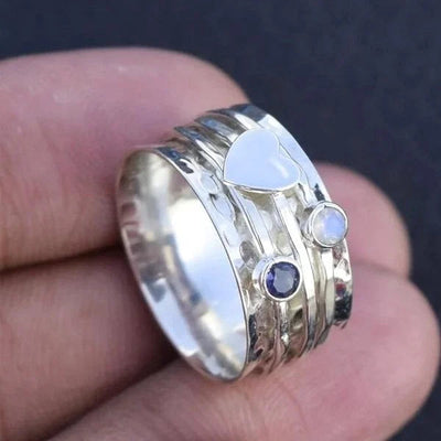 Spinner Herz Ring