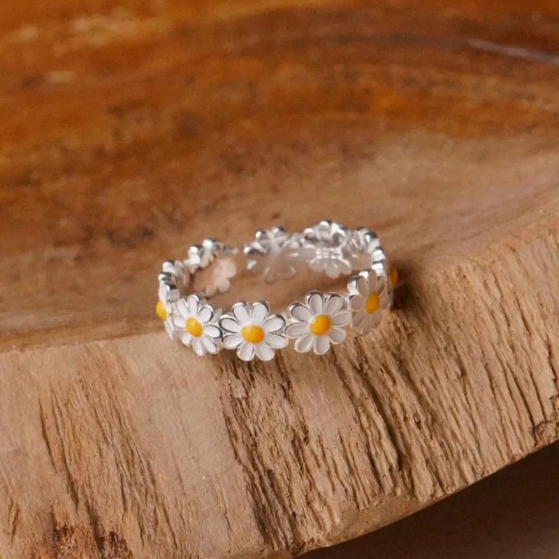 Vintage Gänseblümchen Ring